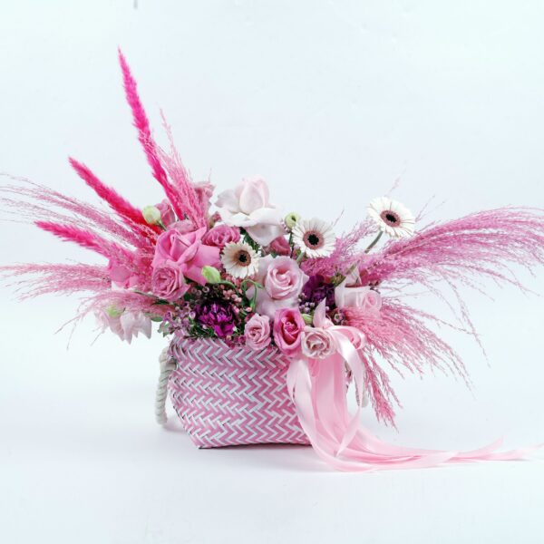 Radiant Floral Gift Basket