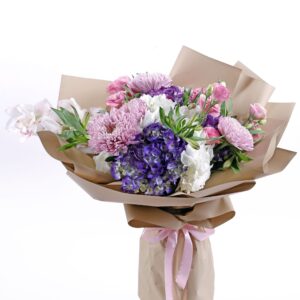 Abundant Garden flowers bouquet