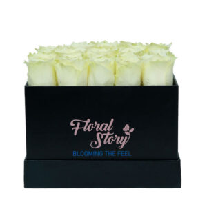 white rose box