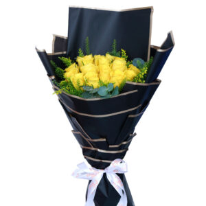 yellow rose bouquet