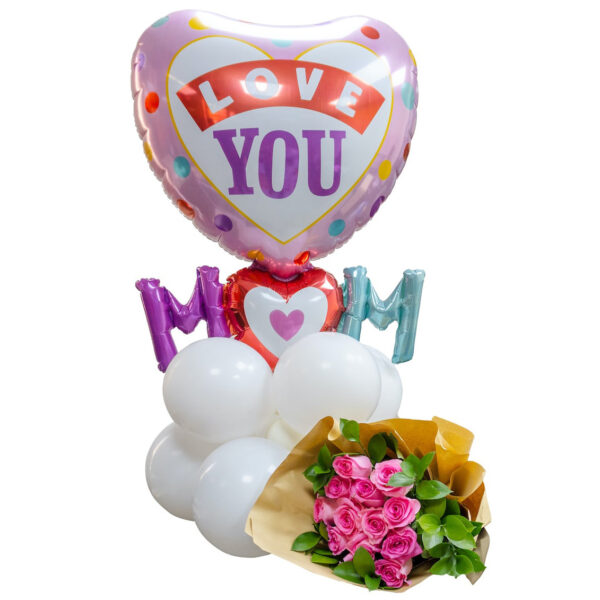 "balloons bouquet plus mom balloon: gifts for moms"