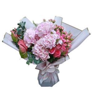 pink flowers bouquet