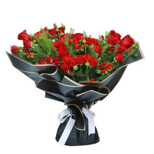 red rose bouquets
