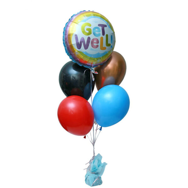 get well soon balloons set