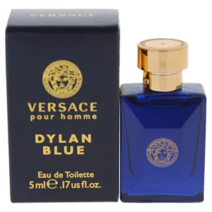 Versace Pour Homme Dylan Blue Miniature Perfume for Men - Eau de Toilette, 5 ml