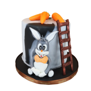 Bunny Theme cake - a cartoon character theme cake