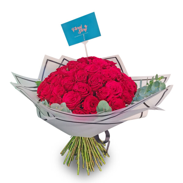 red roses bouquet