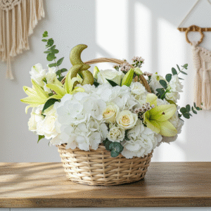 White-Flowers-Basket