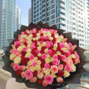 200 mix rose bouquet