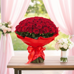 Beautiful Red Rose Bouquet