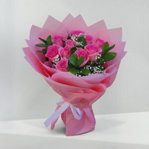 pink-rose-bouquet
